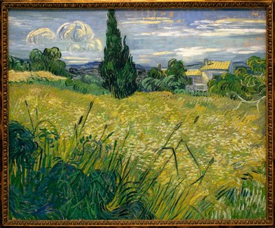 But Green - Maleri af Vincent Van Gogh (1853-1890), Olie på lærred af Vincent van Gogh