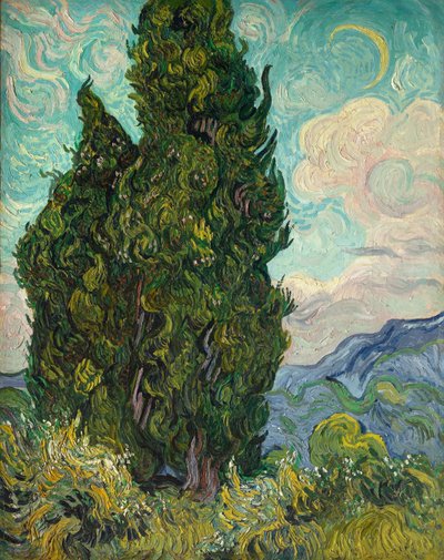 Cypresser af Vincent van Gogh