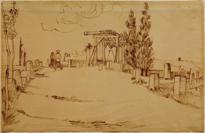 Langlois-broen af Vincent van Gogh