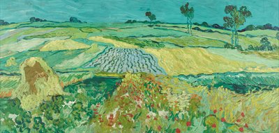 Auvers-sletten af Vincent van Gogh