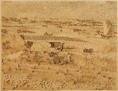 Høst i Provence af Vincent van Gogh