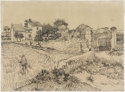 Gård i Provence af Vincent van Gogh