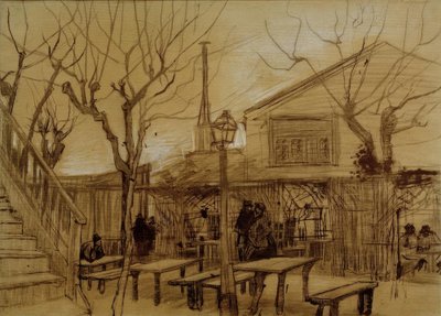 Guinguette af Vincent van Gogh