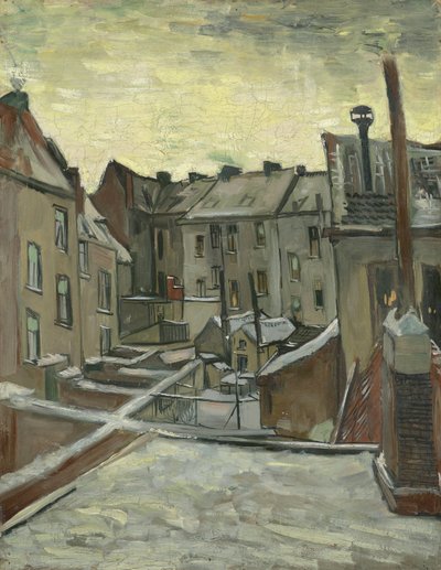 Huse set bagfra af Vincent van Gogh