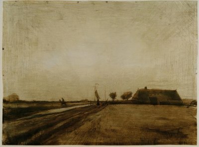 Landskab i Drenthe af Vincent van Gogh