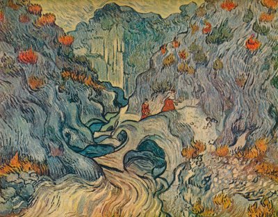 Kløften, 1889 af Vincent van Gogh