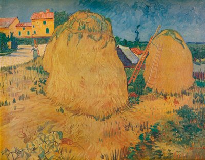 Møllesten i Provence, 1888 af Vincent van Gogh
