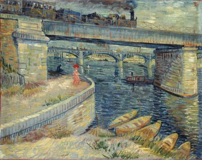 Asnières Broer, 1887. af Vincent van Gogh