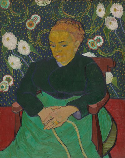 Madame Roulin vugger vuggen (La berceuse) af Vincent van Gogh