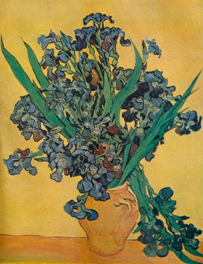 Stilleben: Iriser, 1890 af Vincent van Gogh