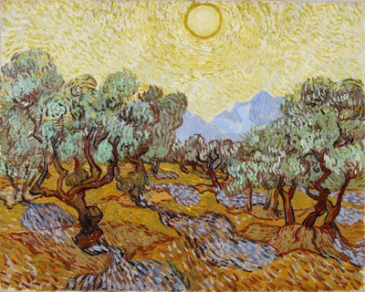 Oliventræer af Vincent van Gogh