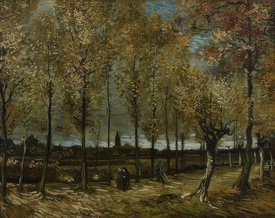 Popler nær Nuenen. 1885 af Vincent van Gogh