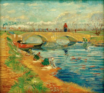 Gleize bei Arles Bridge af Vincent van Gogh