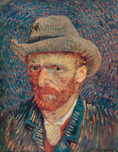 Portræt af kunstneren, 1887 af Vincent van Gogh
