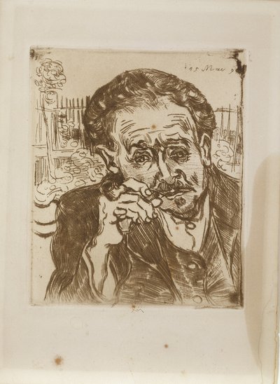 Portræt af doktor Gachet af Vincent van Gogh