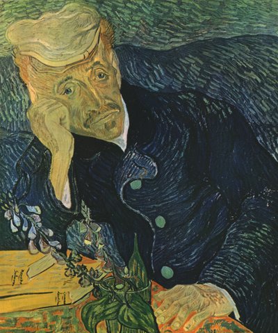 Portræt af Dr. Paul Gachet, juni 1890, 1947. af Vincent van Gogh