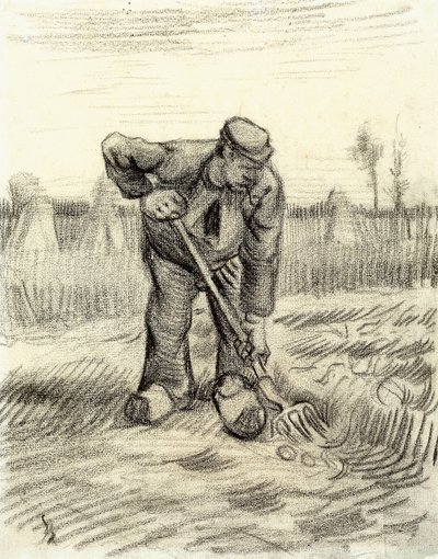 Kartoffelsamler, 1885 af Vincent van Gogh