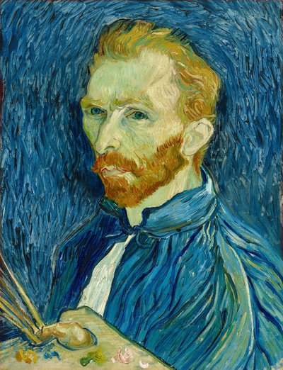 Selvportræt af Vincent van Gogh