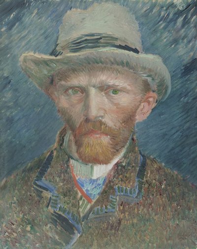 Selvportræt af Vincent van Gogh