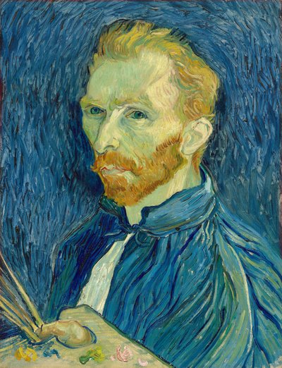 Selvportræt, 1889. af Vincent van Gogh