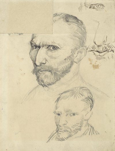 Selvportrætter af Gogh, Vincent, van (1853-1890) af Vincent van Gogh