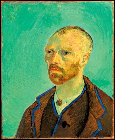 Selvportræt dedikeret til Gauguin af Vincent van Gogh