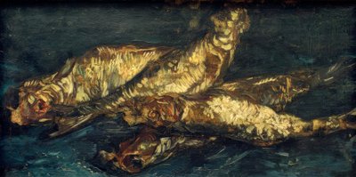 Stilleben med kippers af Vincent van Gogh