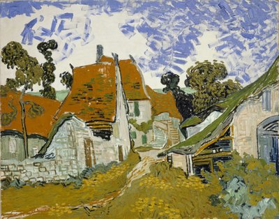 Gade i Auvers-sur-Oise af Vincent van Gogh