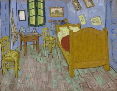 Soveværelset, 1889 af Vincent van Gogh