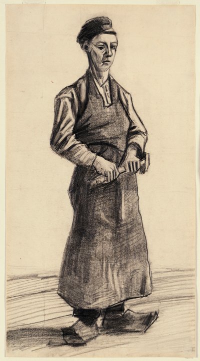 Smedens dreng, 1882 af Vincent van Gogh