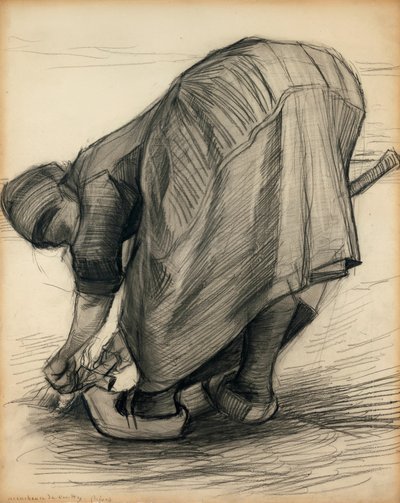 Gulerodstrækkeren af Vincent van Gogh