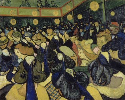 Dansesalen i Arles, 1888 af Vincent van Gogh