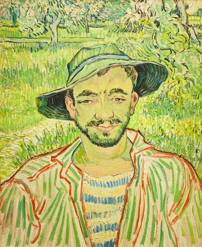 Gartneren eller den unge bonde af Vincent van Gogh