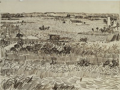 Høsten i Provence for Émile Bernard, 1888 af Vincent van Gogh