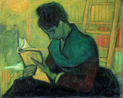 Romanlæseren, 1888 af Vincent van Gogh