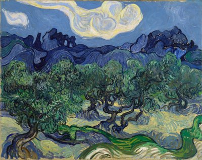 Oliventræerne af Vincent van Gogh