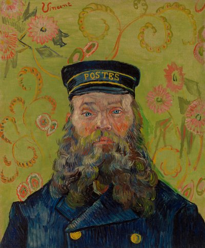 Postbuddet (Joseph-Etienne Roulin) af Vincent van Gogh
