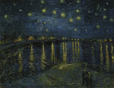 Stjernenat, 1888 af Vincent van Gogh