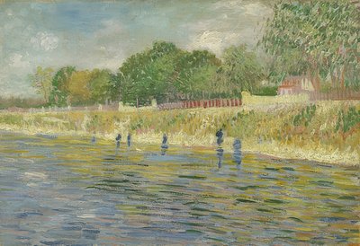 Bank of the Seine. Paris, maj-juli 1887 af Vincent van Gogh