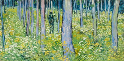 Underskov med to figurer af Vincent van Gogh