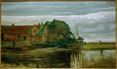 Vandmølle ved Gennep af Vincent van Gogh