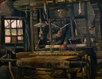 Weber am Webstuhl af Vincent van Gogh