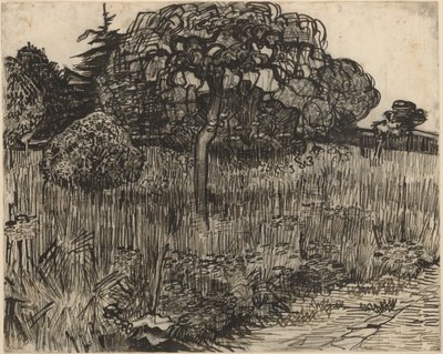 Grædende træ af Vincent van Gogh