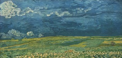 Wheatfields under Thunderclouds, juli 1890, 1947. af Vincent van Gogh