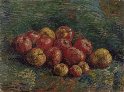 Æbler. 1887 af Vincent van Gogh