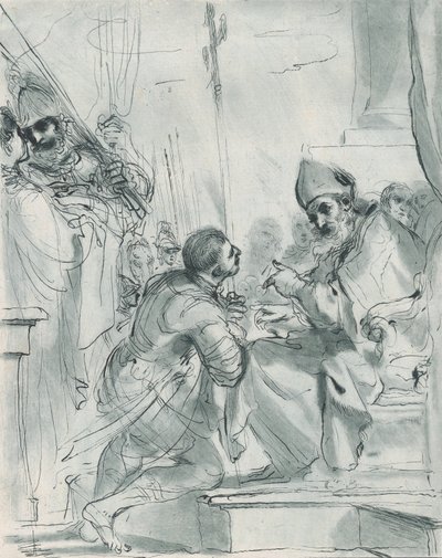Sankt Vilhelms omvendelse, 1764-98. af Vincenzio Vangelisti