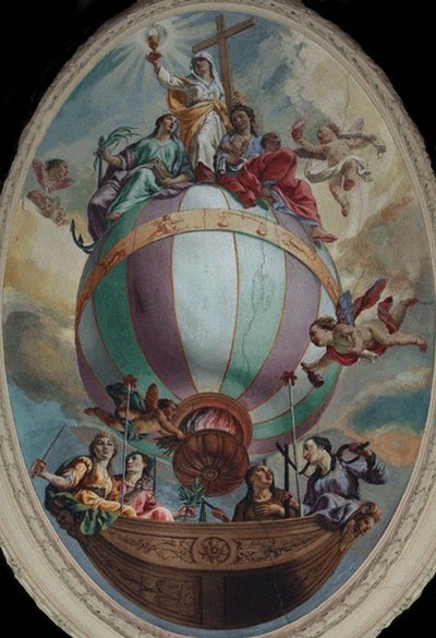 Dyd på en ballon af Vincenzo Angelo Orelli