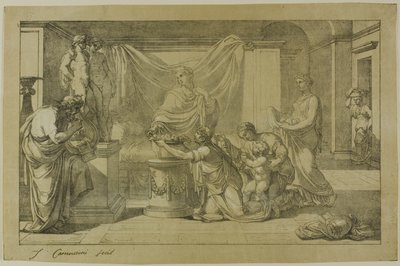 Tilbud til Lares af Vincenzo Camuccini