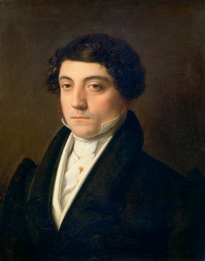 Portræt af Gioacchino Rossini 1830 (1792-1868) af Vincenzo Camuccini
