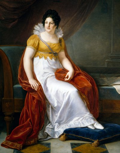 Portræt af Maria Louisa, hertuginde af Spanien af Vincenzo Camuccini